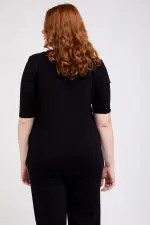 ⁦כליל - טופ ספורטיבי וי⁩ – תמונה ⁦3⁩