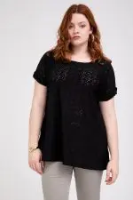 ⁦מיסי - טוניקה תחרה קים⁩ – תמונה ⁦2⁩