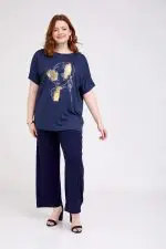 ⁦BARBARA - טוניקה פרינט אי⁩ – תמונה ⁦7⁩