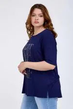 ⁦ELEANOR - טופ סירה פרינט⁩ – תמונה ⁦5⁩