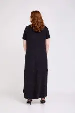 ⁦בר - שמלת ויסקוזה שטופה⁩ – תמונה ⁦5⁩
