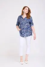 ⁦NOFAR - חולצת אריג צווארו⁩ – תמונה ⁦11⁩