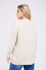 ⁦ALEXIA - טוניק סריג לבבות⁩ – תמונה ⁦6⁩