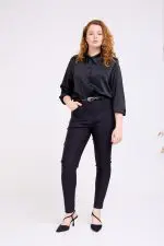 ⁦ליזה - מכנס סטרצ' לחליפה⁩ – תמונה ⁦5⁩