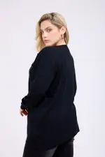 ⁦ALEXIA - טוניק סריג לבבות⁩ – תמונה ⁦10⁩