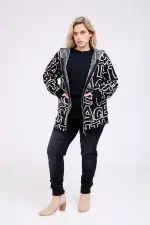 ⁦MILAN - ז'קט סריג ג'קארד⁩ – תמונה ⁦3⁩