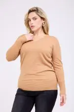⁦ELLE - סריג כפתרה בשרוול⁩ – תמונה ⁦9⁩