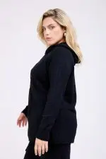 ⁦JESSIE - סריג קפוצ' זיפ פ⁩ – תמונה ⁦12⁩