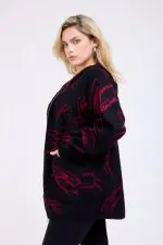 ⁦SIENA - ז'קט סריג ג'קארד⁩ – תמונה ⁦10⁩