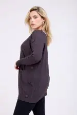⁦LUISA - טוניק סריג כיסים⁩ – תמונה ⁦3⁩