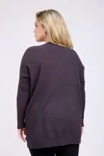 ⁦LUISA - טוניק סריג כיסים⁩ – תמונה ⁦14⁩