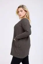 ⁦LUISA - טוניק סריג כיסים⁩ – תמונה ⁦11⁩