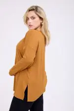 ⁦MORGAN - טופ ארוך שליץ פר⁩ – תמונה ⁦9⁩