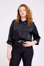 ג'ני - חולצת סאטן קוטור