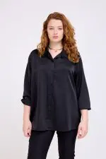 ⁦ג'ני - חולצת סאטן קוטור⁩ – תמונה ⁦5⁩