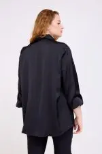⁦ג'ני - חולצת סאטן קוטור⁩ – תמונה ⁦8⁩