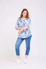 ⁦נווה - חולצת אריג קרוש פי⁩ – תמונה ⁦12⁩