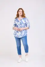 ⁦נווה - חולצת אריג קרוש פי⁩ – תמונה ⁦13⁩