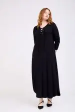 ⁦מוריה - שמלת ויסקו איבקות⁩ – תמונה ⁦2⁩