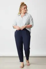 ⁦סטרייפס - מכופתרת אובר פס⁩ – תמונה ⁦5⁩