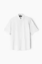 ⁦linen - חולצת פשתן קצרה⁩ – תמונה ⁦8⁩