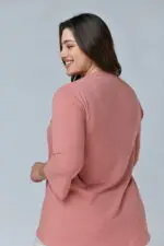 ⁦הודיה - חולצת אריג אוברסי⁩ – תמונה ⁦18⁩