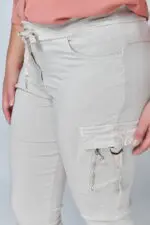 ⁦ava - מכנס דגמח שטוף⁩ – תמונה ⁦8⁩