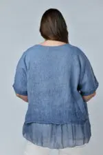 ⁦charlotte - טוניקה פשתן מ⁩ – תמונה ⁦4⁩