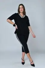 ⁦אמור - מכנס מחטב 7/8 סרט⁩ – תמונה ⁦3⁩