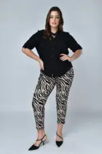 ⁦ג'ודי - חולצת פשתן כיסים⁩ – תמונה ⁦8⁩
