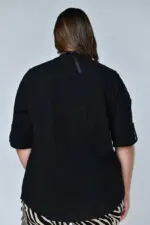 ⁦ג'ודי - חולצת פשתן כיסים⁩ – תמונה ⁦9⁩