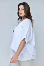 ⁦charlotte - טוניקה פשתן מ⁩ – תמונה ⁦2⁩