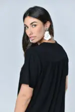 ⁦הילה - חולצת שינה כיווצים⁩ – תמונה ⁦2⁩