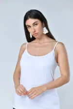 ⁦מימי - גופיית ספגטי⁩ – תמונה ⁦3⁩