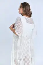 ⁦קלרה - עליונית רשת כותנה⁩ – תמונה ⁦7⁩
