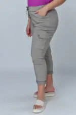 ⁦evelyn - מכנס דגמח שטוף⁩ – תמונה ⁦5⁩