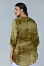 ⁦ללין - חולצת אריג סטונווש⁩ – תמונה ⁦16⁩