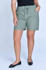 ⁦SAMANTHA - שורט כותנה⁩ – תמונה ⁦10⁩