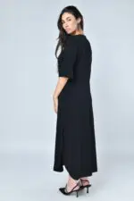 ⁦קייטי - שמלת ניאון וי אבנ⁩ – תמונה ⁦3⁩