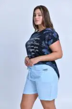⁦SAMANTHA - שורט כותנה⁩ – תמונה ⁦14⁩