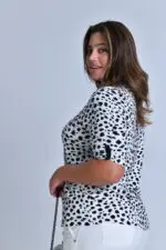 ⁦סיון - חולצת שינה פרינט⁩ – תמונה ⁦3⁩