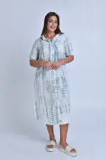 ⁦מולייר - שמלת אריג כפתרה⁩ – תמונה ⁦6⁩