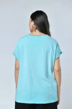⁦isla - טופ כותנה שטוף פוי⁩ – תמונה ⁦10⁩