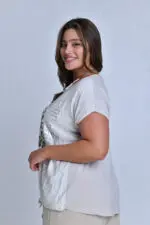 ⁦ELINA - טופ קצר איטליה⁩ – תמונה ⁦6⁩