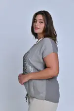 ⁦ELINA - טופ קצר איטליה⁩ – תמונה ⁦4⁩