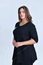 ⁦גלינה - טוניקה לורקס אבני⁩ – תמונה ⁦2⁩