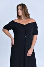 ⁦יובל - שמלת ריטה קשירה⁩ – תמונה ⁦2⁩