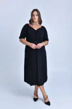⁦יובל - שמלת ריטה קשירה⁩ – תמונה ⁦4⁩