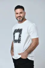 ⁦נוי - טי קצר ניקי פרינט⁩ – תמונה ⁦3⁩
