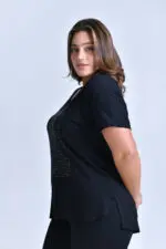 ⁦לירז - טופ פתח בגב פרינט⁩ – תמונה ⁦4⁩